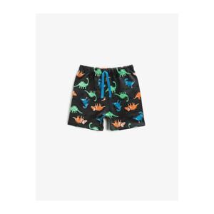 Koton Baby Boy Printed Waistband Shorts