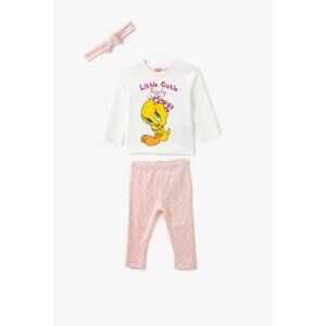 Koton Baby Girl Ecru Baby Sets