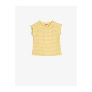 Koton Baby Girl Yellow T-Shirt