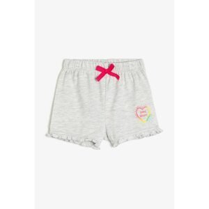 Koton Baby Girl White Shorts & Bermuda