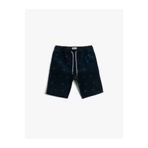 Koton Boys Printed Cotton Waistband Shorts