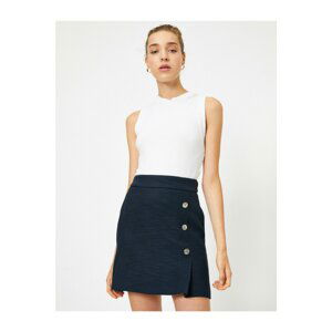 Koton Women's Navy Blue Skirt