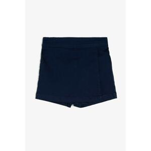 Koton Girls Navy Blue Shorts & Bermuda