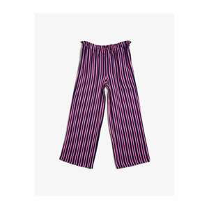 Koton Girls Navy Blue Trousers