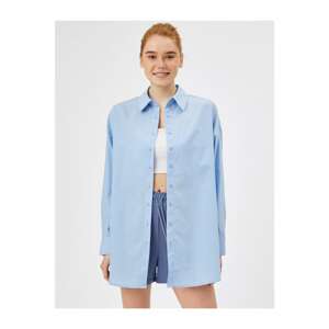 Koton Women's Oversize Long Shirt