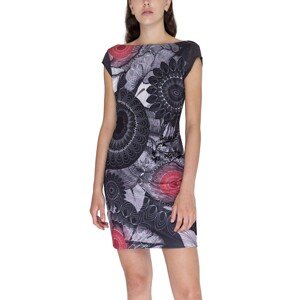 Desigual Dress Woman Knitted Dress Short Sleeve - Women's