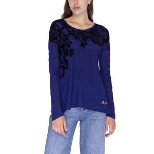 Desigual T-shirt Woman Knitted T-Shirt Long Sleeve - Women's