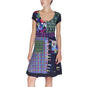 Desigual Dress Woman Knitted Dress Short Sleeves - Women's