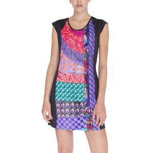 Desigual Šaty Woman Knitted Dress Short Sleeve