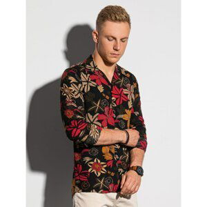 Ombre Clothing Men's shirt with long sleeves K569