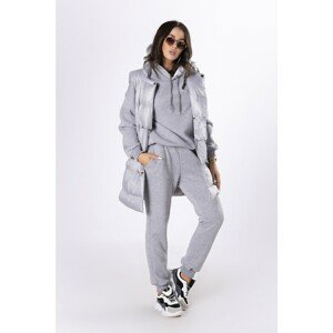tracksuit with a quilted vest