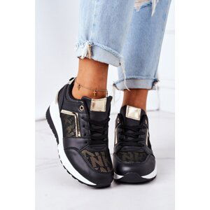 Wedge Sneakers Black Weekend