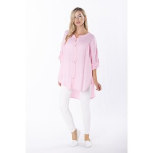 muslin shirt with slits