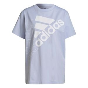 Adidas Brand Love Slanted Logo Boyfriend T-Shirt Womens