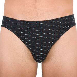 Men's briefs Molvy black (MP-962-SBU)