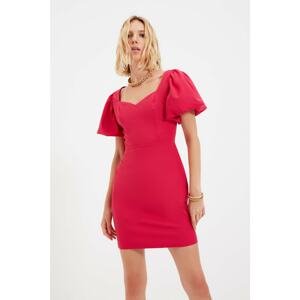 Trendyol Pink Sleeve Detailed Dress