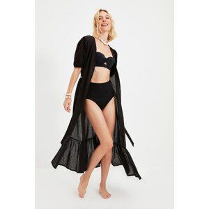 Trendyol Black Brode Kimono&Caftan