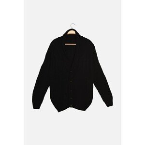 Pánsky sveter Trendyol TMNAW22HI0133/Black