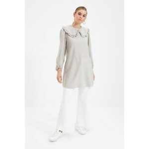 Trendyol Mint Baby Collar Tunic