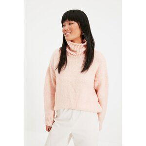 Trendyol Powder Oversize Turtleneck Knitwear Sweater