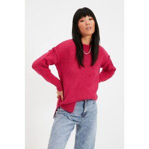 Dark Pink Women's Sweater Trendyol - Women