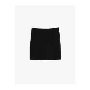 Koton Girl Navy Blue Normal Waist Slim Fit Skirt
