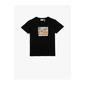 Koton Boys Printed Cotton T-shirt