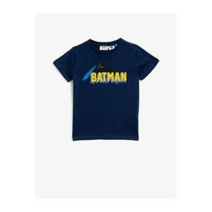 Koton Boys Navy Blue Batman T-Shirt Licensed Cotton