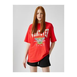 Koton T-Shirt - Red - Regular