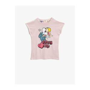 Koton Girl's PINK Bugs Bunny T-Shirt Licensed Cotton