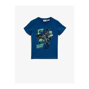 Koton Boy Blue Batman Licensed Cotton T-shirt
