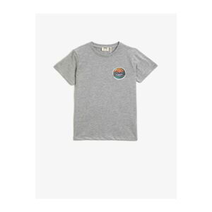 Koton Boy Printed T-Shirt Crew Neck Cotton