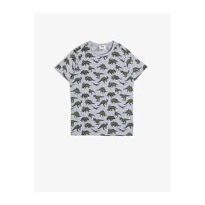 Koton Boy Tst Ss Gray T-Shirt