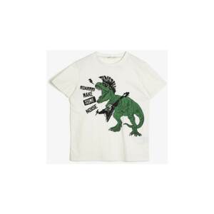 Koton Boy Ecru T-Shirt