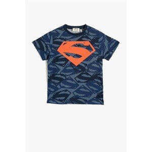 Koton Boy Superman Licensed Printed T-Shirt