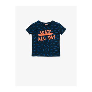 Koton Baby Boy Printed T-Shirt Crew Neck Short Sleeve Cotton