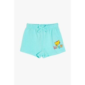 Koton Green Baby Girl Shorts & Bermuda