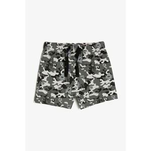 Koton Green Patterned Baby Boy Shorts