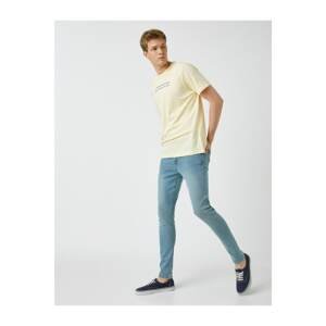 Koton Men's Blue Michael Skinny Fit Jeans