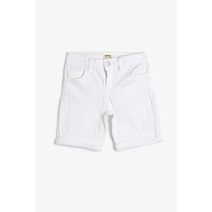 Koton Boys White Shorts & Bermuda