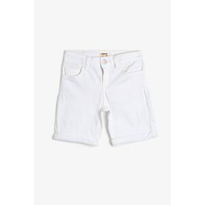 Koton Boys White Shorts & Bermuda
