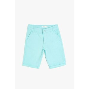 Koton Green Boy's Pocket Detailed Shorts