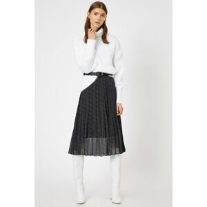 Koton Women's Pleated Skirt