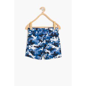 Koton Blue Baby Boy Patterned Shorts