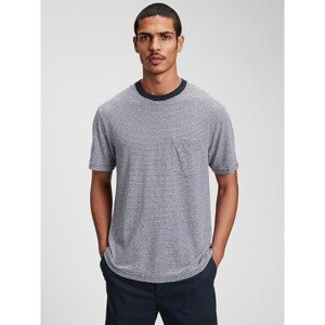 GAP Tričko short sleeve linen t-shirt