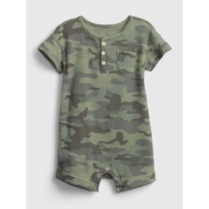 GAP Baby overal henley short sleeve shortie