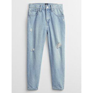 GAP Kids Jeans Distressed High-Rise Mom