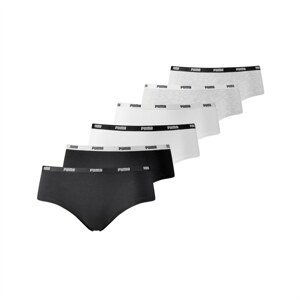 Puma 6 Pack Hipster Briefs Ladies