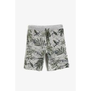 Koton Boys Green Patterned Shorts & Bermuda