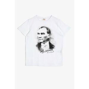 Koton Boy Ataturk Printed T-Shirt